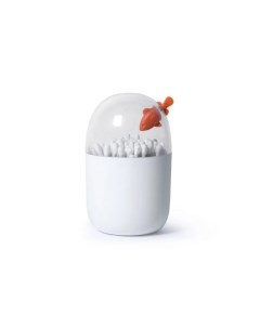 Контейнер для ватных палочек Clownfish Белый Qualy