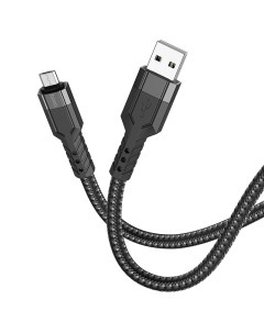 USB Кабель Micro U110 черный Hoco