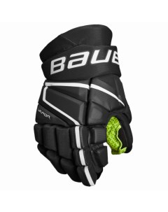 Перчатки хоккейные Vapor 3X S22 Jr р 10 черно белый 1059964 Bauer