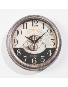 Часы настенные серия Кухня Вентоса плавный ход d 25 см Nobrand
