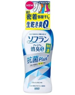 Кондиционер для белья Soflan Premium Deodorant Antibacterial Plus 540 мл Lion