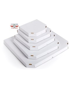 Коробка для пиццы пирогов хачапури закусок и продуктов 35 5х35 5х4 см 50 шт Nobrand