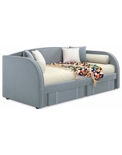 Кровать односпальная Elda 2000x900 c матрасом ГОСТ Наша мебель