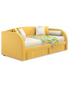 Кровать односпальная Elda 2000x900 c матрасом АСТРА Наша мебель