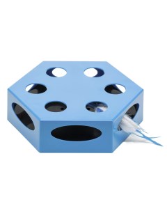 Игрушка для кошек Hexagon Maze интерактивная голубая 20 4x6 8x23см Skyrus