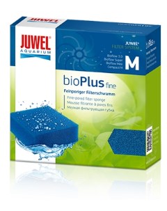 Губка для внутреннего фильтра Bio Plus Fine M для Bioflow 3 0 поролон 30 г Juwel