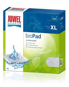Губка для внутреннего фильтра Bio Pad XL для Jumbo синтепон 5 шт 60 г Juwel