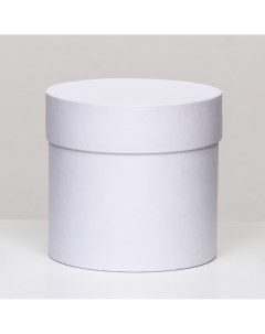 Шляпная коробка белая 10 х 10 см Nobrand