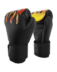 Перчатки боксерские 12 унций цвет черный Nobrand
