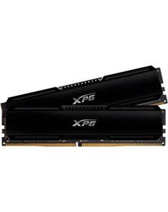 Модуль памяти DDR4 16GB 2 8GB AX4U32008G16A DCBK20 GAMMIX D20 3200MHz CL16 PC25600 1 35V Adata