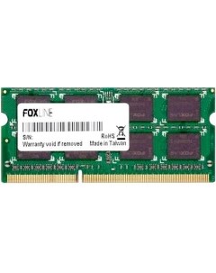 Модуль памяти SODIMM DDR4 32GB FL3200D4S22 32G 3200MHz CL22 Foxline