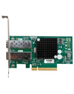 Сетевая карта DXE 820S A1A 2x10GBase X SFP PCI E D-link