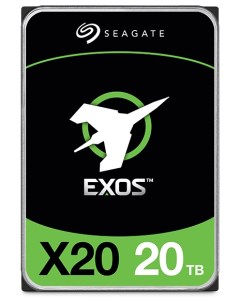 Жесткий диск 20TB SAS 12Gb s ST20000NM002D Exos X20 3 5 7200rpm 256MB Seagate