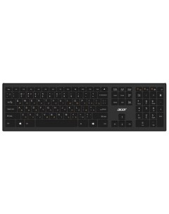 Клавиатура OKR010 ZL KBDEE 003 черный USB беспроводная slim Multimedia Acer