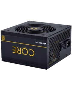 Блок питания ATX CORE 500W 12V 2 3 PSU W 12cm Fan 80 plus Gold Chieftec