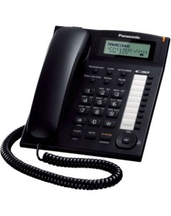 Телефон проводной KX TS2388RUB АОН Panasonic