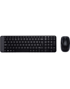 Клавиатура и мышь Wireless Combo MK220 920 003169 black USB OEM Logitech