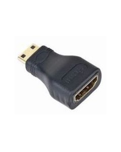 Переходник HDMI miniHDMI A HDMI FC 19F 19M золотые разъемы пакет Cablexpert