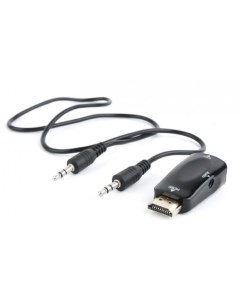 Переходник A HDMI VGA 02 HDMI VGA 19M 15F Jack3 5 аудиовыход Cablexpert
