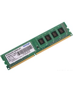 Модуль памяти DDR3L 4GB PSD34G1600L81 Signature Line PC3 12800 1600MHz CL11 1 35V SR RTL Patriot memory