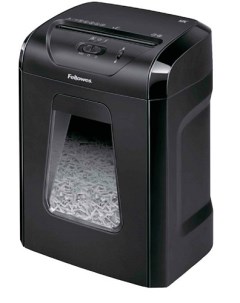 Уничтожитель бумаг Powershred 12C FS 71201 DIN P 4 4х40мм 12л 18лтр Safety Lock Fellowes