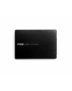 Накопитель SSD 2 5 FLSSD256X5 256GB 3D TLC SATA3 550 530MB s IOPS 83K 85K MTBF 2M metal case Foxline