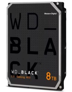 Жесткий диск 8TB SATA 6Gb s WD8002FZWX WD_black 3 5 7200rpm 128MB Western digital