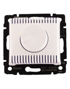 Светорегулятор 770060 Valena CLASSIC поворотный 100 1000 Вт 1000 ВА белый Legrand