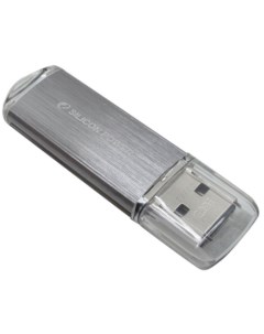 Накопитель USB 2 0 16GB Ultima II SP016GBUF2M01V1S серебристый Silicon power