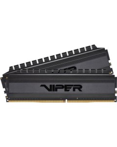 Модуль памяти DDR4 16GB 2 8GB PVB416G360C8K Viper 4 Blackout PC4 28800 3600MHz CL18 радиатор 1 35V r Patriot memory