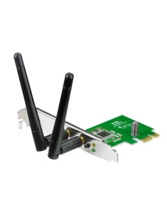 Сетевой адаптер PCE N15 Wi Fi 802 11n 300 Мбит с PCI E Asus