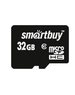 Карта памяти 32GB SB32GBSDCL10 00 SB32GBSDCL10 00 micro SDHC class 10 без адаптера Smartbuy