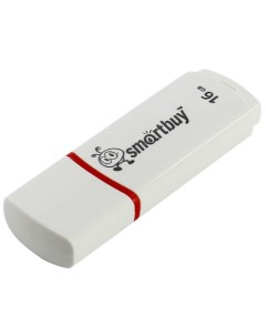 Накопитель USB 2 0 16GB SB16GBCRW W Crown белый Smartbuy