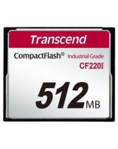 Промышленная карта памяти CompactFlash 512MB TS512MCF220I UDMA mode 220x industrial Transcend