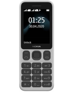 Мобильный телефон 125 DS 16GMNW01A01 white Nokia