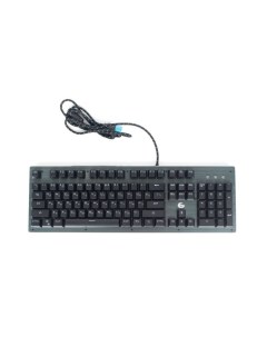 Клавиатура проводная KB G550L черная USB Outemu 104 клавиши подсветка 7 цветов 20 режим FN 1 8м Gembird