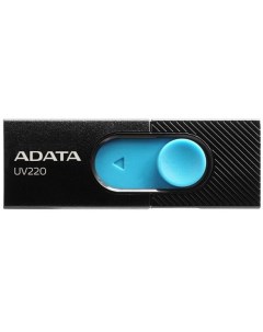 Накопитель USB 2 0 32GB UV220 черный голубой Adata