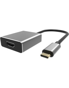 Адаптер CU423T USB 3 1 Type C m HDMI A f 4K 60Hz aluminum shell Vcom