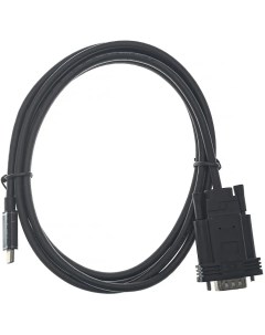 Кабель адаптер CU421C 1 8M USB 3 1 Type C m VGA M 1080 60Hz 1 8м Vcom