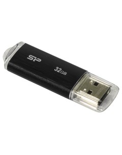 Накопитель USB 2 0 32GB Ultima U02 SP032GBUF2U02V1K черный Silicon power
