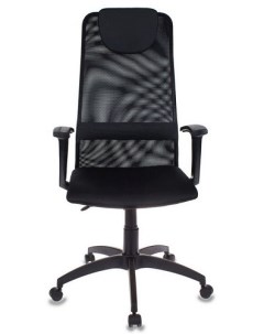 Кресло офисное KB 8 черное сетка Бюрократ