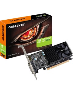 Видеокарта PCI E GeForce GT 1030 GV N1030D5 2GL 2GB GDDR5 64bit 14nm 1252 6008MHz DVI D HDCP HDMI RT Gigabyte