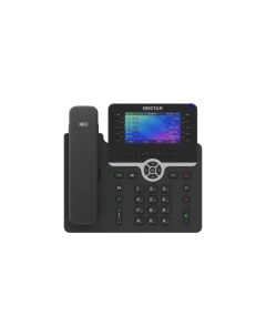Телефон VoiceIP C66GP 10 100 1000 4 3 6 SIP аккаунтов ЖК дисплей 480x272 поддерживает до 6 ти панеле Dinstar