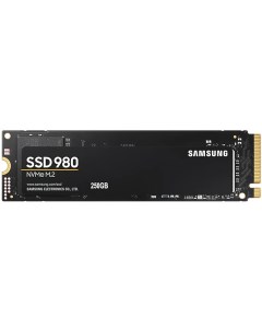 Накопитель SSD M 2 2280 MZ V8V250BW 980 250GB PCIe Gen 3 0 x4 NVMe 1 4 V NAND 3 bit MLC 2900 1300MB  Samsung