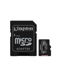Карта памяти MicroSDXC 128GB SDCS2 128GB Class 10 UHS I SD adapter Kingston