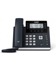 Телефон SIP SIP T43U 12 аккаунтов BLF PoE GigE без БП Yealink