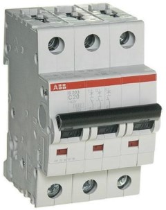 Автоматический выключатель 2CDS253001R0204 S203 3P 20А С 6kA Abb