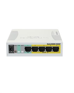 Коммутатор RouterBOARD 260GSP CSS106 1G 4P 1S 1xSFP 5x10 100 1000 Gigabit Ethernet PoE with indoor c Mikrotik