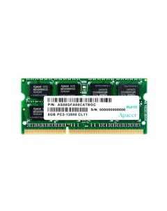 Модуль памяти SODIMM DDR3 8GB DS 08G2K KAM AS08GFA60CATBGC PC3 12800 1600MHz 2Rx8 CL11 204 pin 1 5V Apacer