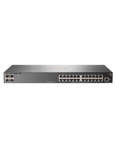 Коммутатор JL255A 2930F 24G PoE 4SFP 24x10 100 1000 RJ 45 PoE 4x1 10G SFP L3 lite PoE 370W 19 Aruba